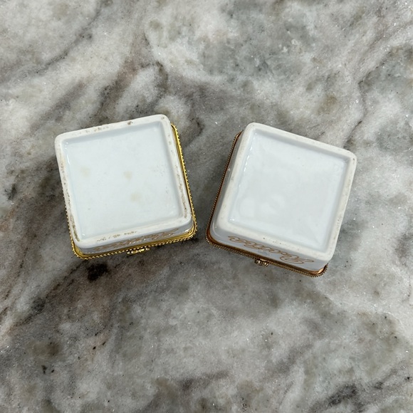Two gorgeous vintage small jewelry boxes - Picture 5 of 7